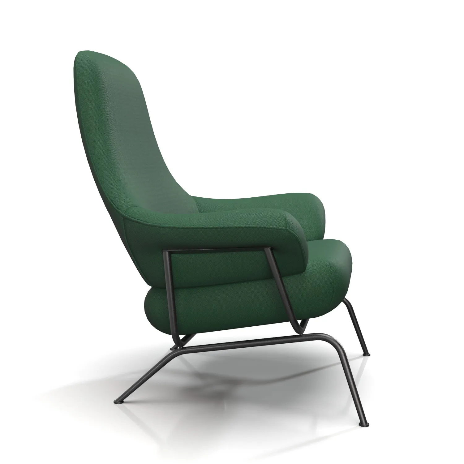 Hai Lounge Chair PBR 3D Model_03